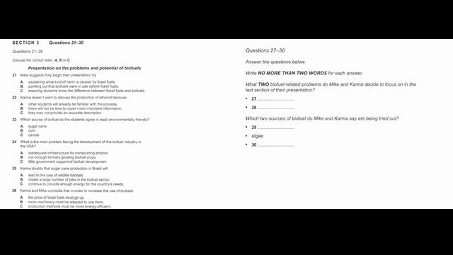 IELTS LISTENING PRACTICE TEST 2017 WITH ANSWERS2 смотреть онлайн