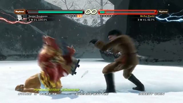 Tekken 6 - Sergei Dragunov Gameplay - Arcade Mode - HD 1080p English смотреть онлайн