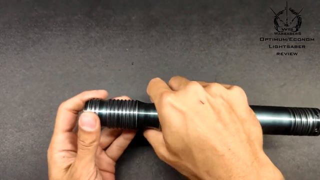 Демонстрация рукоятки светового меча Dark Defender | Мастерская WarSabers - Световые мечи "Ученик" смотреть онлайн