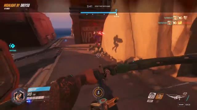 Overwatch Hanzo Highlight смотреть онлайн