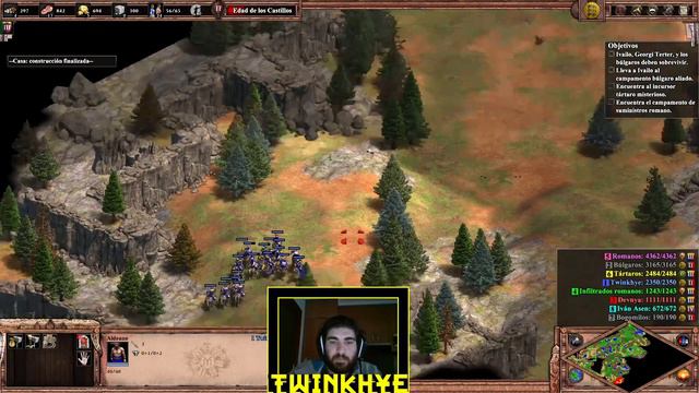 AGE OF EMPIRES II: LOS ECOS DE LOS HÉROES Campaña Ivailo [DIFÍCIL] EP4 смотреть онлайн