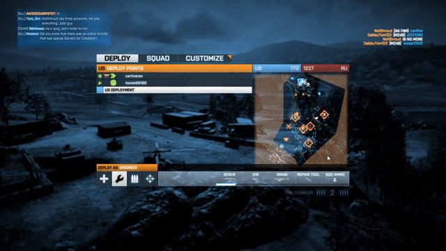 Battlefield 3: What a cheat looks like. смотреть онлайн