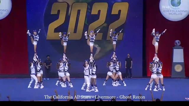 The Cheerleading Worlds Day 1 ~ The California All Stars - Livermore - Ghost Recon смотреть онлайн