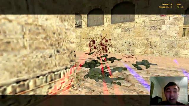 как я играю в контр страйк counter strike 1.6 против эксперт ботов expert bots смотреть онлайн