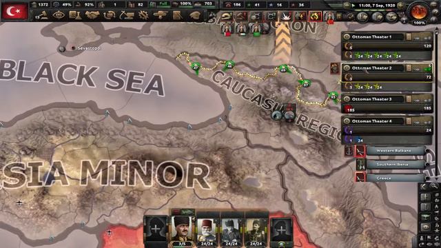 HER CEPHEDE SAVAŞ | THE GREAT WAR | HEARTS OF IRON 4 OSMANLI #7 смотреть онлайн