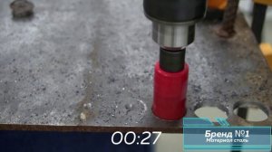 Сравнение универсальных коронок. Тест. Биметалл