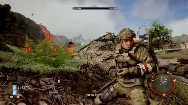 UKRAINE SPECIAL FORCES TAKING OUT HUGE CONVOY--TOM CLANCY'S GHOST RECON смотреть онлайн