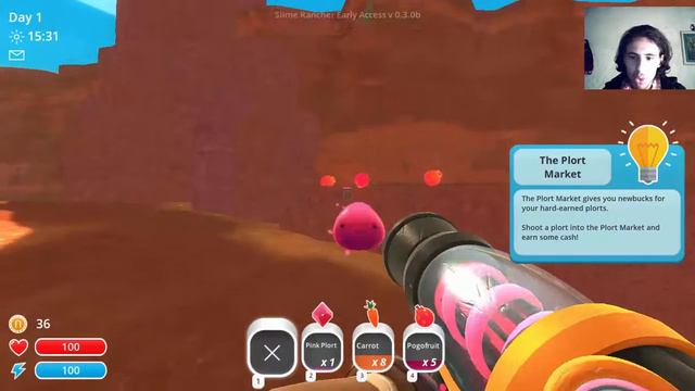 Slime Rancher - Slime Science - Exploring Slime Rancher Treasure - Let's Play Slime Rancher смотреть онлайн