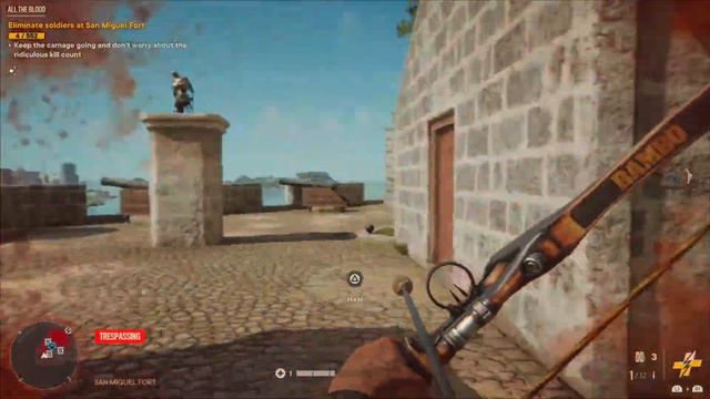 Far Cry 6 - All New Rambo Mission *ALL THE BLOOD* Brand New Gear Explosive Bow & Vest смотреть онлайн