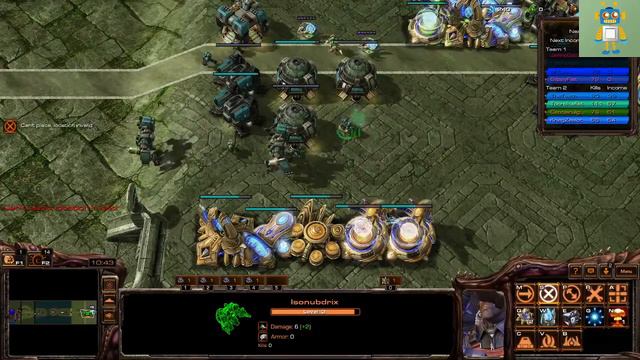 Starcraft 2 Nexus Wars смотреть онлайн