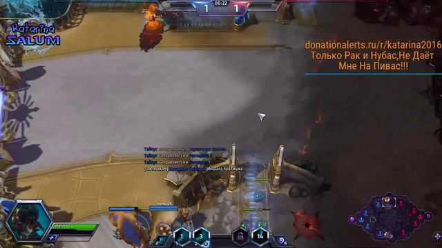Heroes Of The Storm Asti Katarina Katana смотреть онлайн