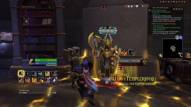 WoW [Controller] Retribution Paladin DPS Test iLvL 410 (Human) смотреть онлайн
