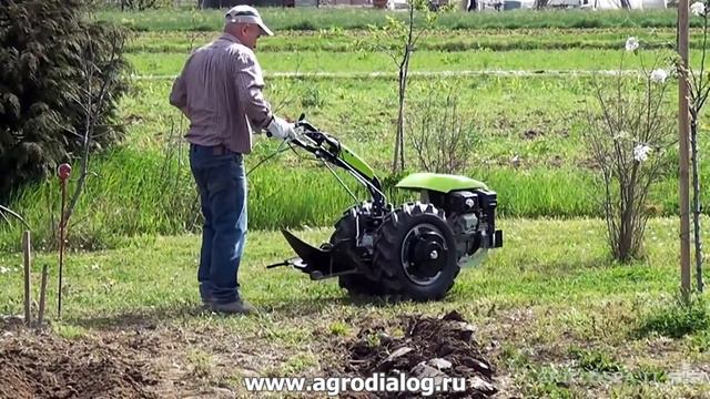 Мотоблок Grillo G 85 – G 85D (комплект для вспашки Grillo однокорпусной плуг) смотреть онлайн