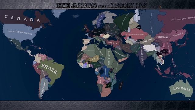 Hearts of Iron 4: The New Order - AI Only Timelapse 1962 - 1976 смотреть онлайн