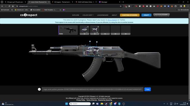 HOW TO MAKE CUSTOM STICKER CRAFTS WITHOUT BREAKING YOUR STICKERS IN CS2! | KILOWATT UPDATE