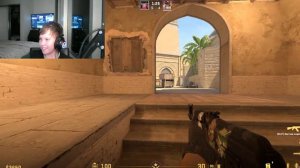 СЫГРАЛ ВПЕРВЫЕ 1 НА 1 В КС2 С ДРУГОМ