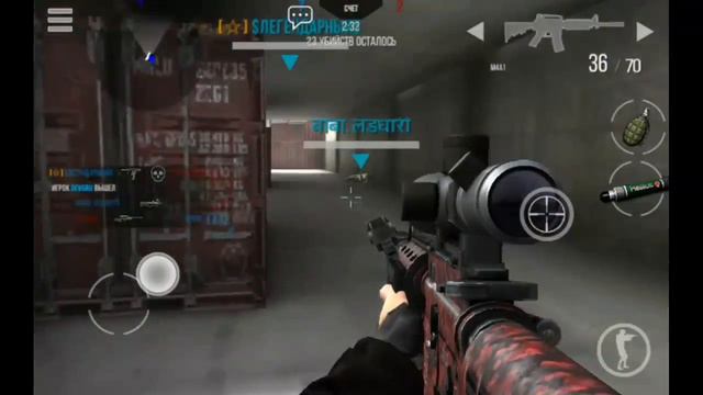 Modern Strike Online: Фулл M4A1 после фикса. смотреть онлайн