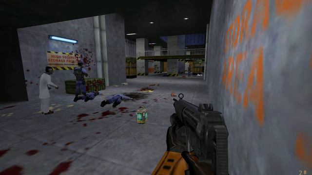 Hard-Life - Random Gameplay test Barney Shotguns vs Human Grunts смотреть онлайн