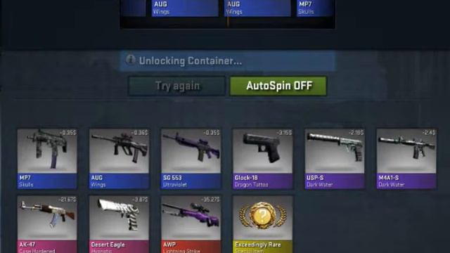 CS GO Case opening Simulator №2 смотреть онлайн