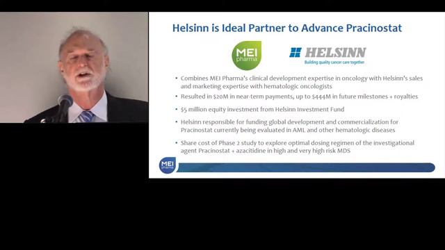 MEI Pharma смотреть онлайн