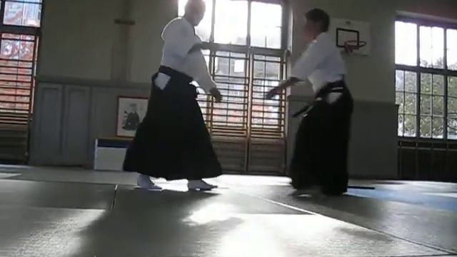 20 Ai-Hanmi Omote Shihonage (entrance and stretching exercise)