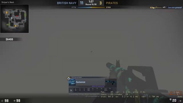 CS:GO 4 KILLS M4A1-S смотреть онлайн