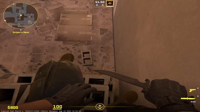 Бесшумный спрыг с ладера в кс2. В Sorse 3 Пофиксят? смотреть онлайн