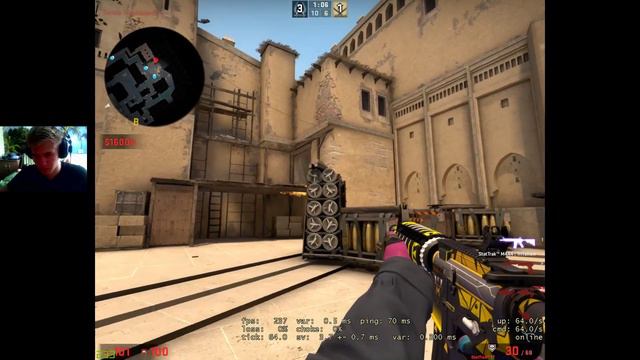 CSGO-ИГРАЕМ НА СЕРВЕРЕ GS3VA смотреть онлайн
