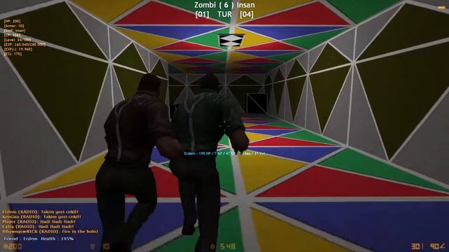 Counter-Strike: Zombie Escape Mod - ze_3scape2_r1 on Dark Professional [REMAKE MAP] смотреть онлайн