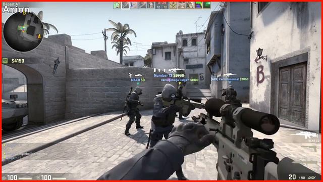 Vive la SCAR 20 (CS- GO) смотреть онлайн