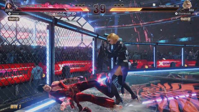 Tekken 8 - Zafina vs Nina смотреть онлайн