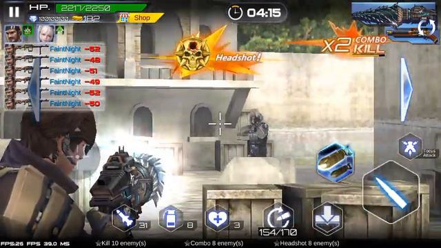 GUN WAR : Shooting Games #3 Android Gameplay смотреть онлайн