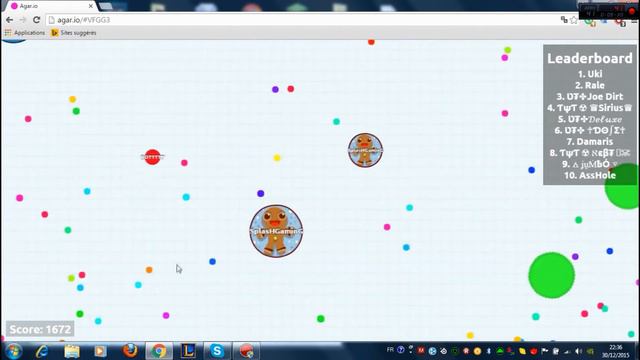 Feed Me -agar.io- #7 смотреть онлайн