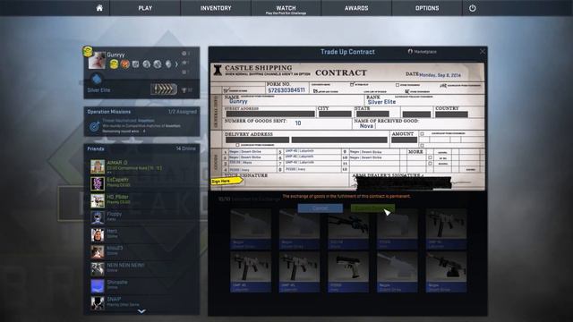 CS:GO - Trade Up Contract #2 (Breakout) смотреть онлайн