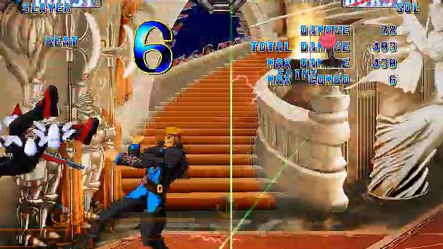 GGXX#R Slayer's TK Dandy Strike Damage 100% Stun Combo смотреть онлайн