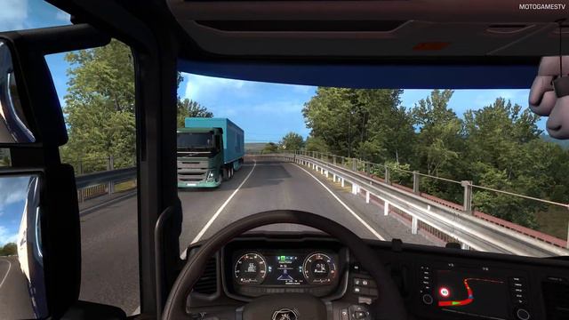 Euro Truck Simulator 2 - Hunedoara to Craiova (Romania - Road to the Black Sea) [4K 60FPS] смотреть онлайн