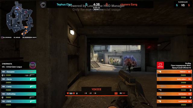 CS:GO | Tephus Clan vs Chasers Gang | SannyT смотреть онлайн