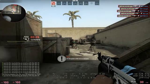 1.6 style Crosshair - CS:GO смотреть онлайн