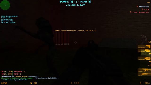 Cs 1.6 Zombie Escape - ze_rushed_aztec_e4 | Dawn of Dead смотреть онлайн