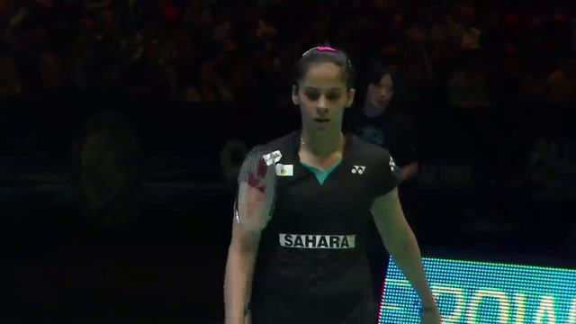Saina Nehwal vs Carolina Marin | WS F Match 2 - Yonex All England Open 2015 смотреть онлайн