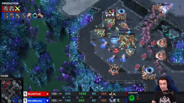 StarCraft 2: HeroMarine vs Showtime - INSANELY Close! Dreamhack Masters SC2: Atlanta 2022 EU смотреть онлайн