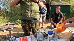 Часть 2: Приготовление фаршированных шампиньонов и ассорти сырных шариков от Надежды'