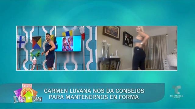 Carmen Luvana comparte varios consejos para mantener la figura durante la cuarentena. смотреть онлайн