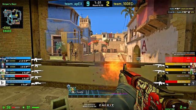CS:GO - ZyWOo 37 kills on Mirage / zywoo pov faceit смотреть онлайн