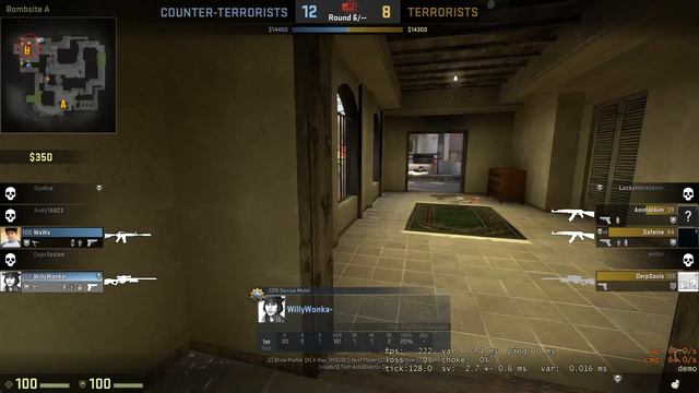 ESEA CS:GO 2v4 B retake on mirage смотреть онлайн