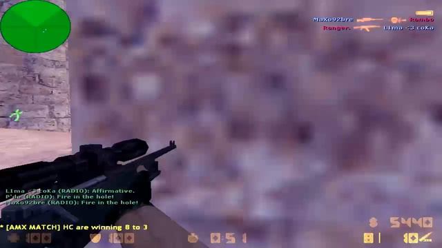 Counter Strike 1.6 MaXo92bre ACE AwP dd2 CW смотреть онлайн