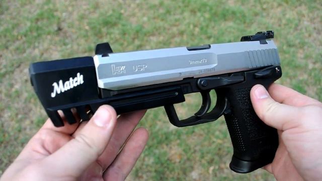 Shooting: HK USP Match 9mm - Yes, the Half-Life 2 gun смотреть онлайн