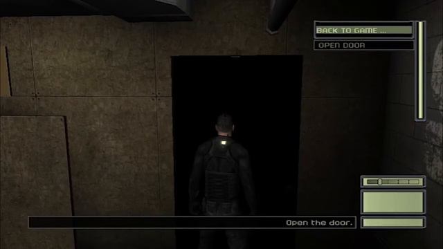 Tom Clancy's Splinter Cell 2002 Training