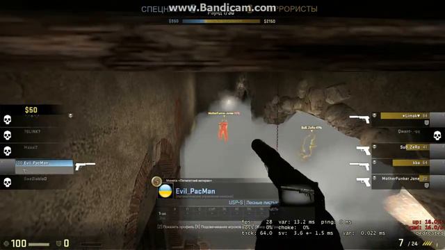Супер хедшоты с USP смотреть онлайн