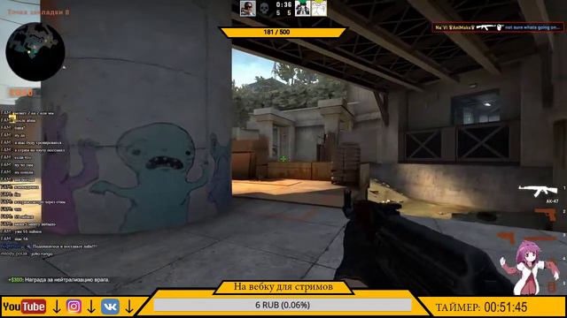 ♛ Стрим Counter-Strike Global Offensive ♛ Повышаем ранг ♛ Игра с подписчиками ♛ смотреть онлайн